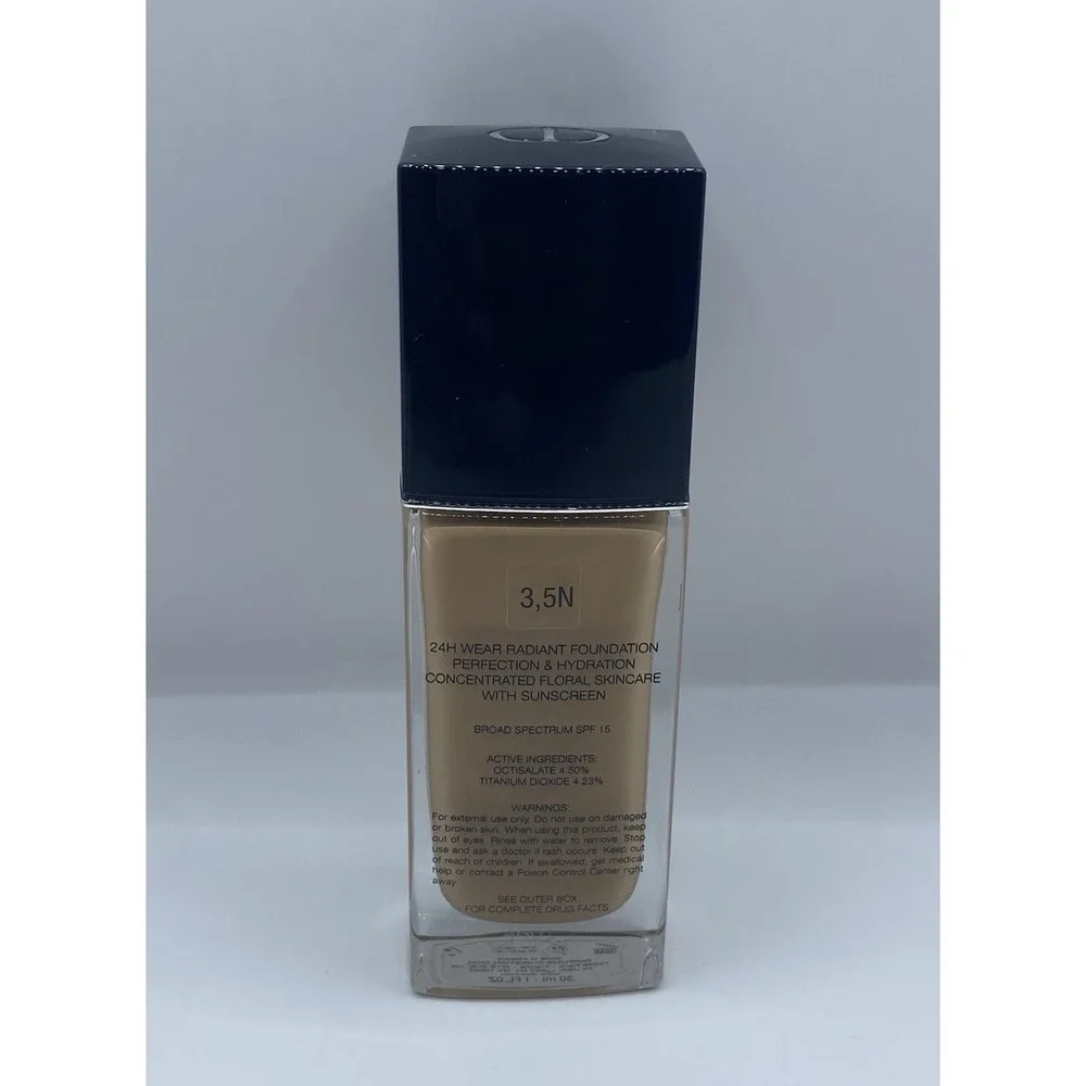Dior  Forever Skin Glow  24hr Wear Radiant Foundation ~ 3.5N ~1oz Full Size NWOB